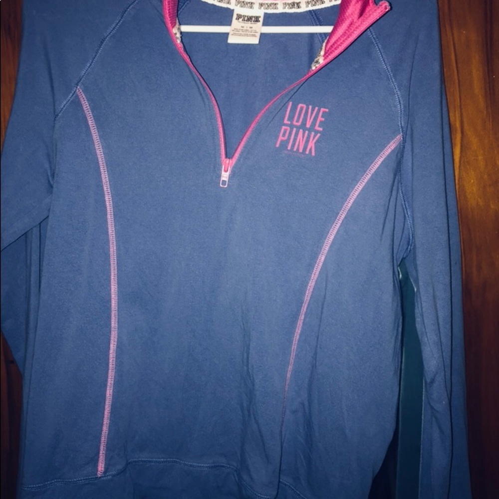 Pink pullover sweater